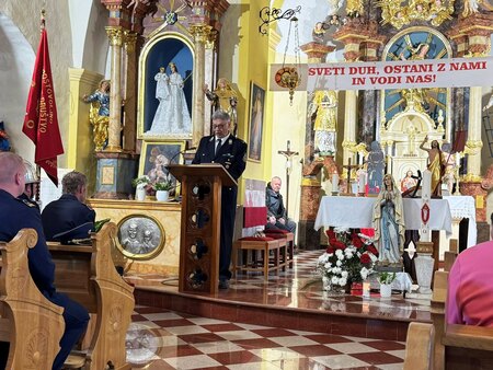 Ob prazniku svetega Florjana, zavetnika gasilcev, v Kotljah (3)